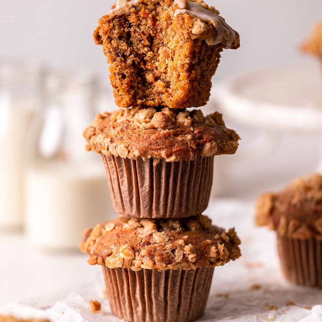 Vegan Carrot Muffins