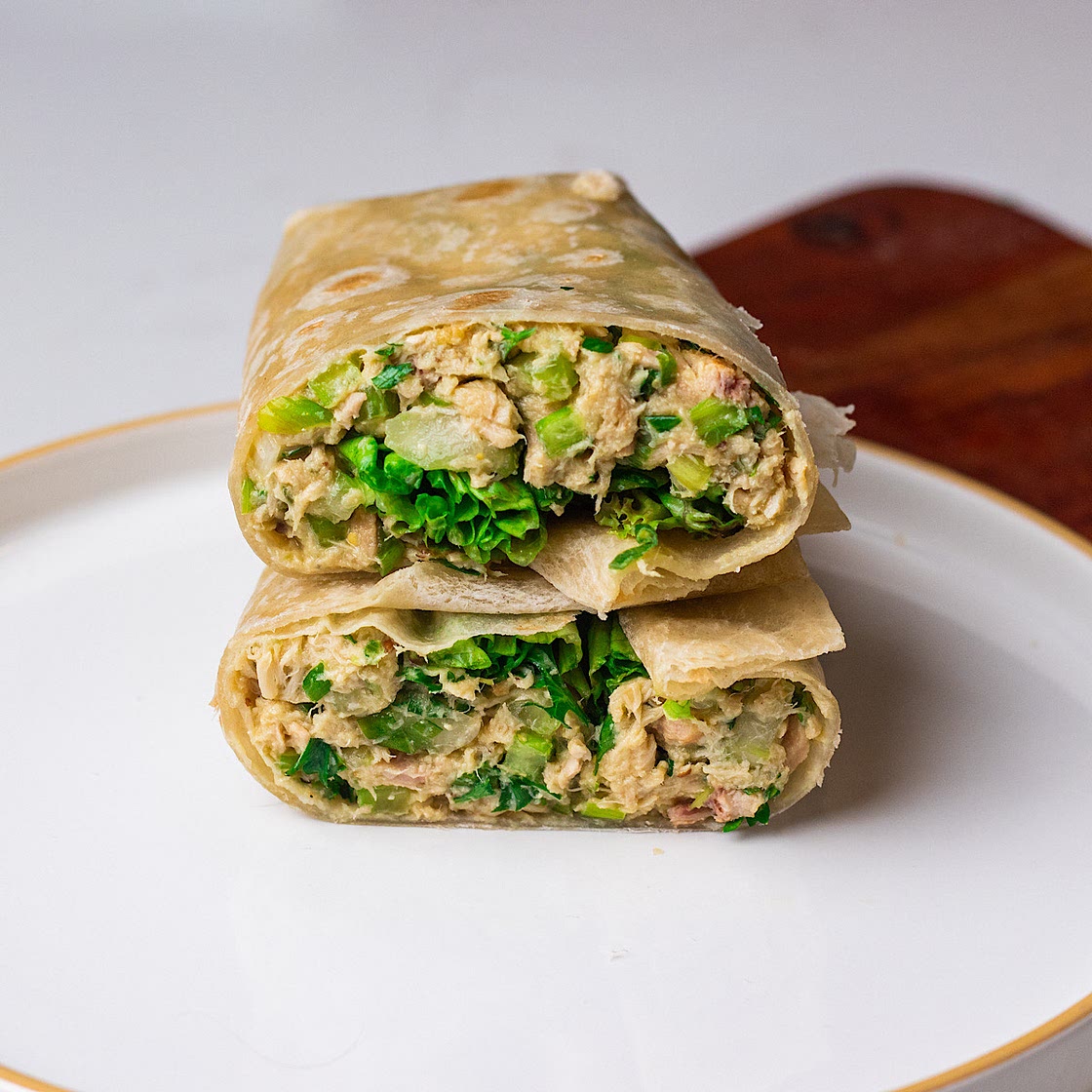 Hot Honey Tunacado Wrap