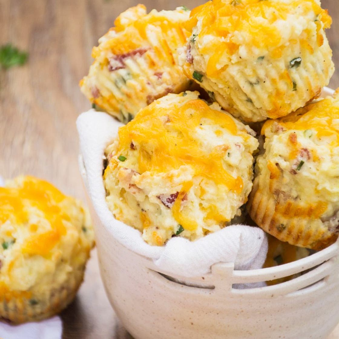 Fully-Loaded Baked Potato Muffins