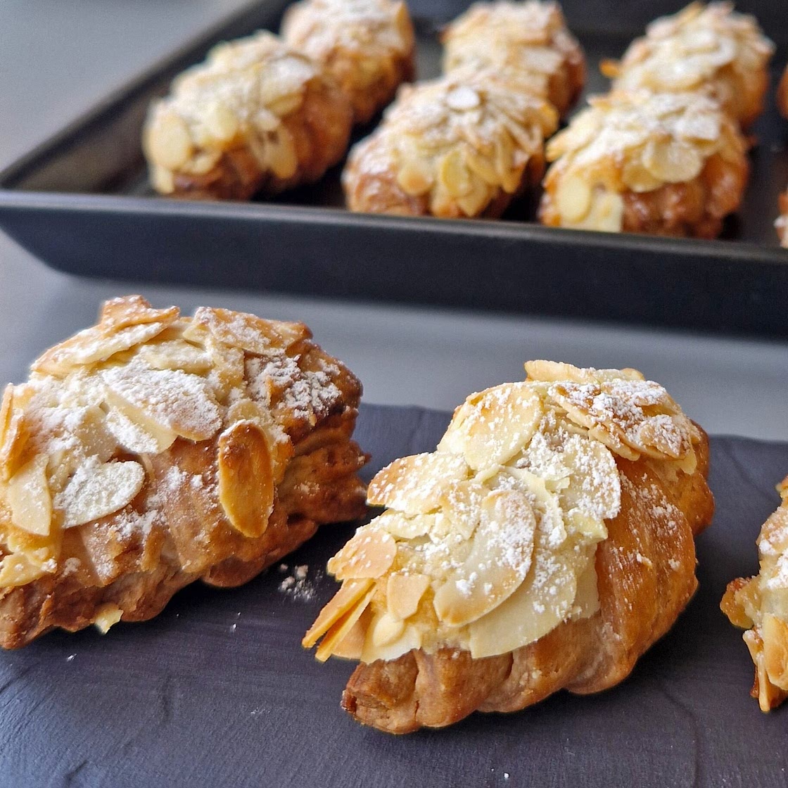 Mini Gluten Free Vegan Almond Croissant