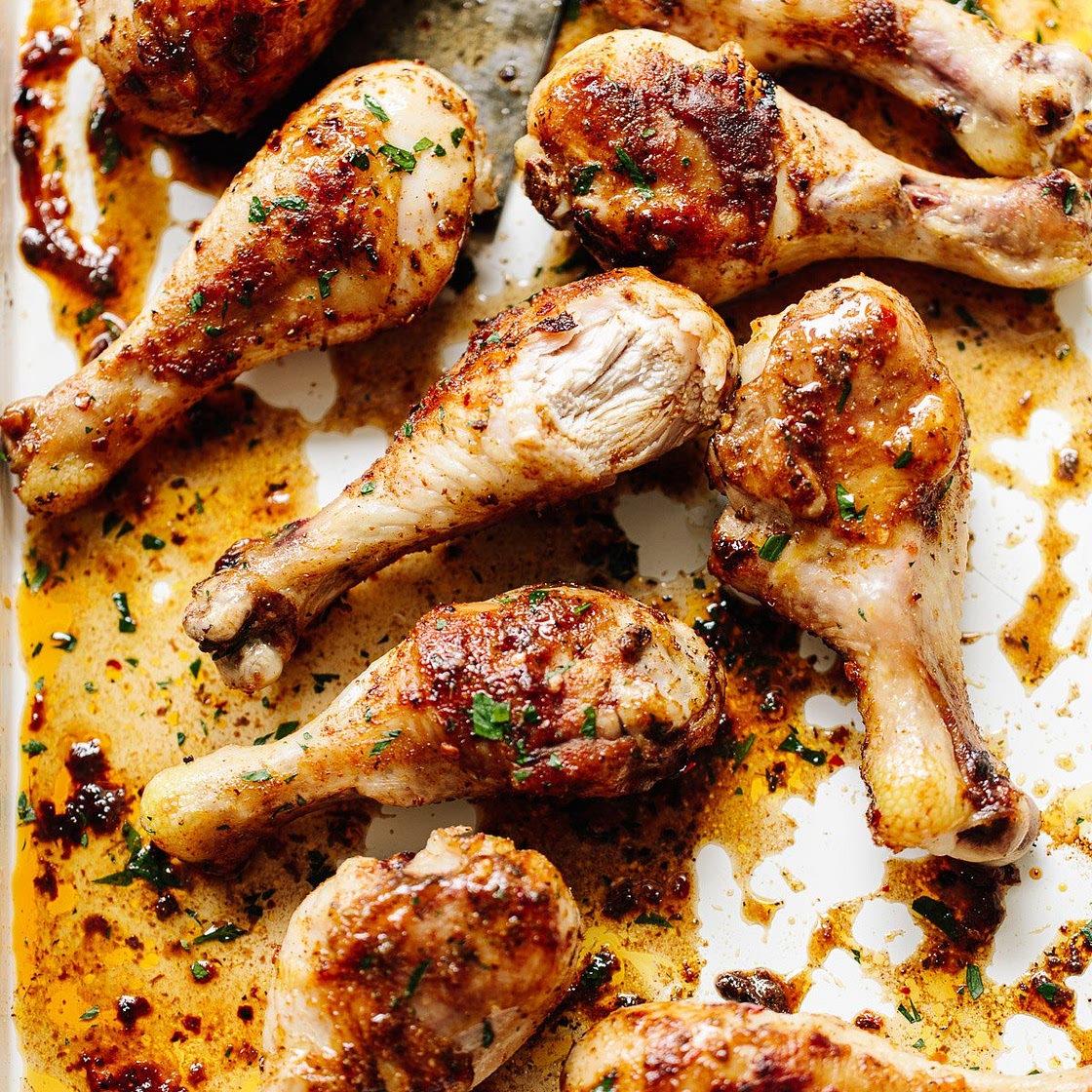 Finger-Lickin’ Baked Chicken Legs