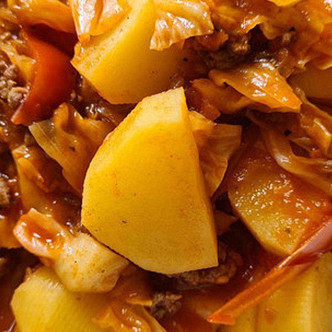 Kohl mit Hack - Eintopf