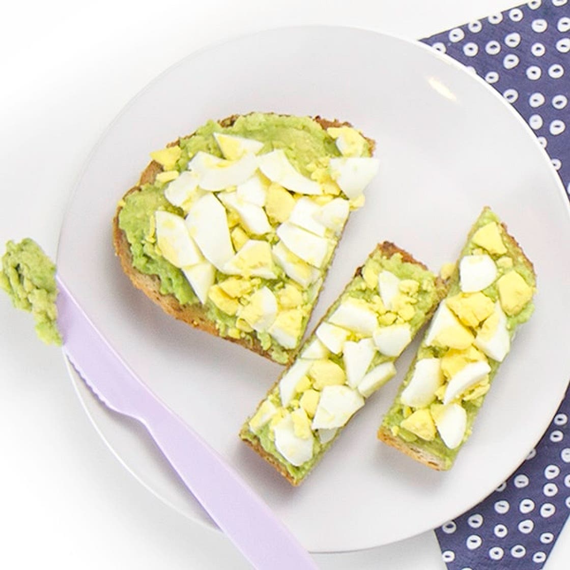 Avocado Egg Toast for Baby + Toddler