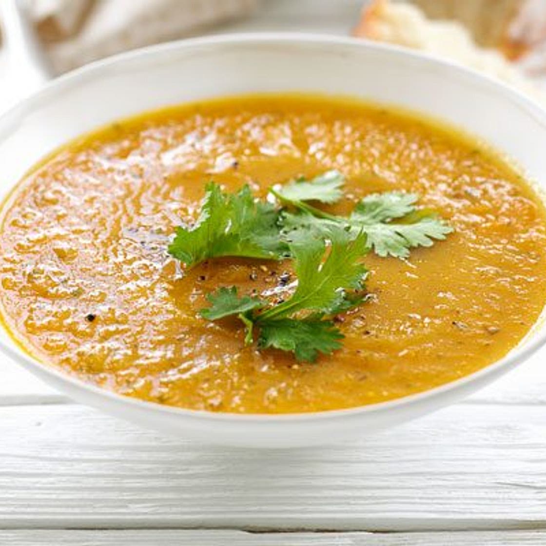 Soup maker carrot and coriander soup