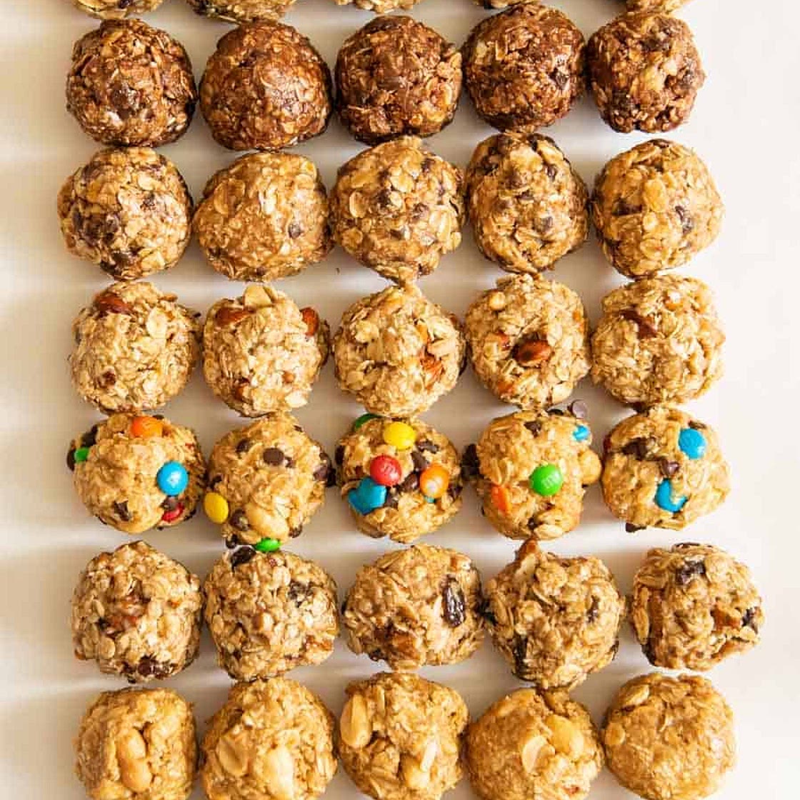 8 No-Bake Oatmeal Energy Balls
