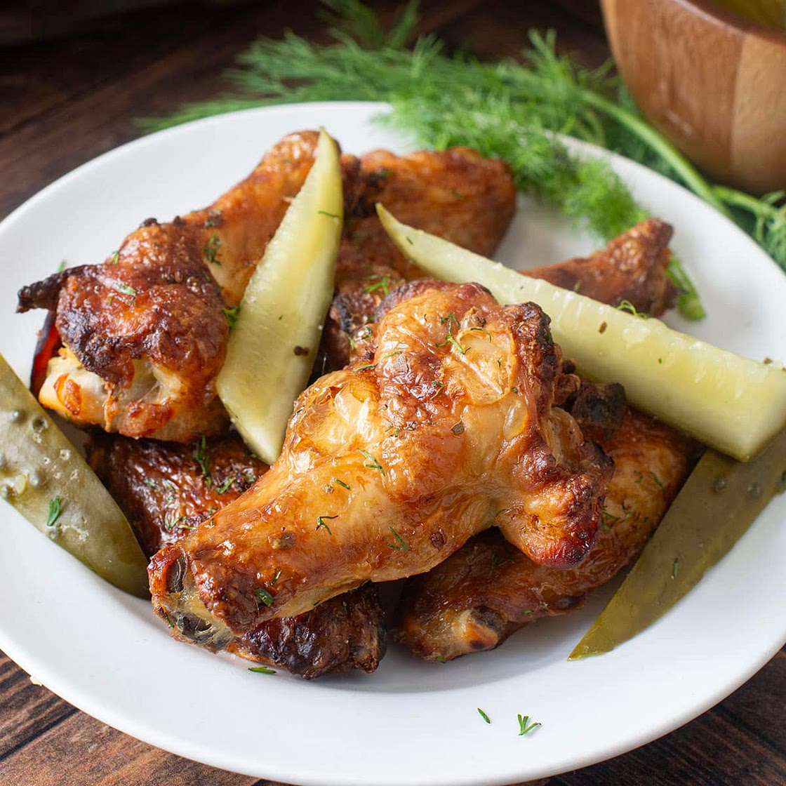 Pickle-Brined Chicken Wings Recipe