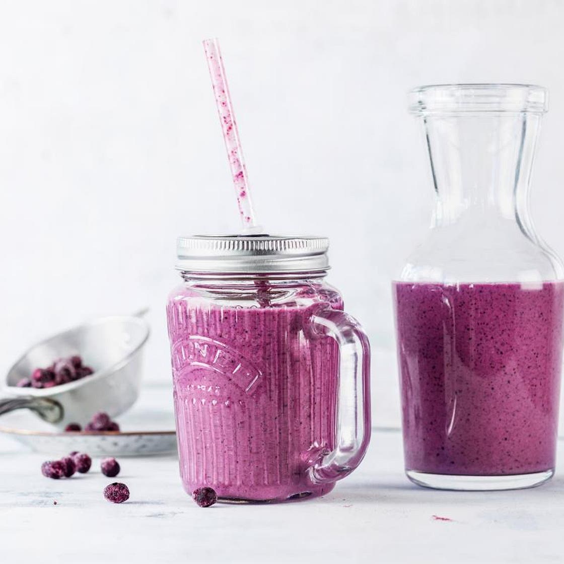 Heidelbeer-Müesli-Smoothie