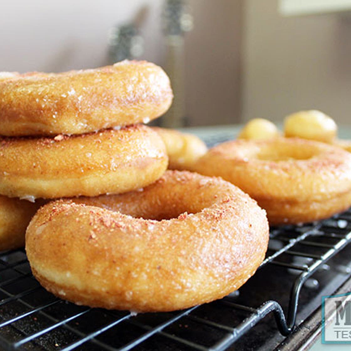Vegan Donuts (Sugar Glazed Yeast Doughnuts) - US