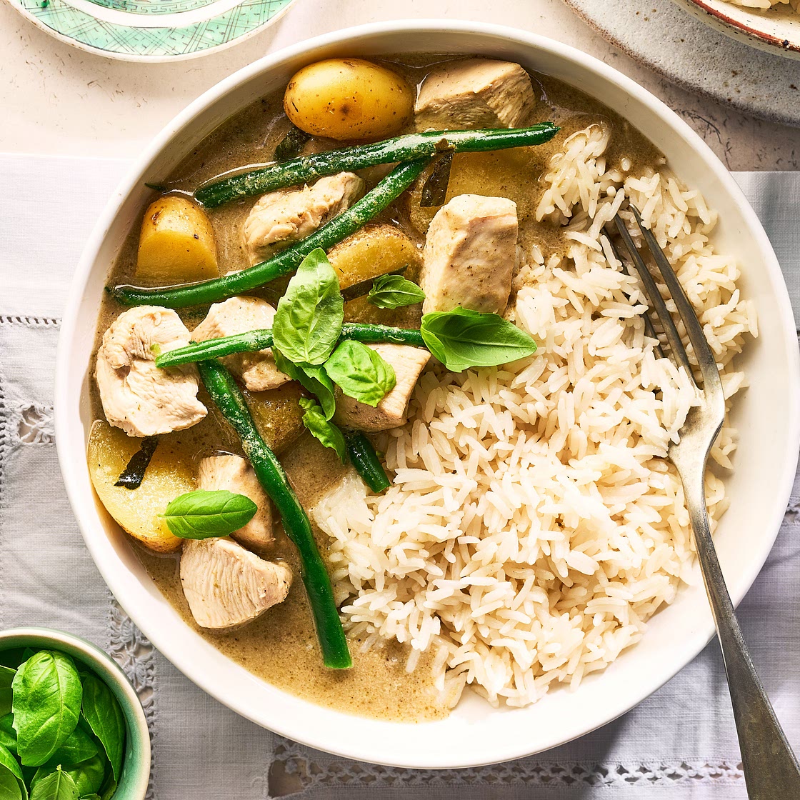 Thai green chicken curry