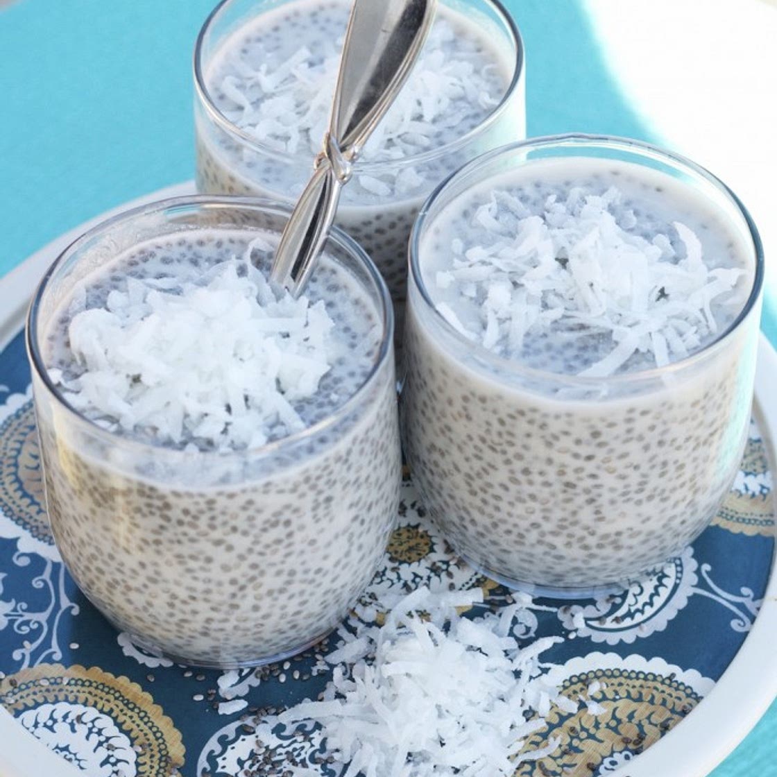Chia Seed Coconut Cream Pie Pudding