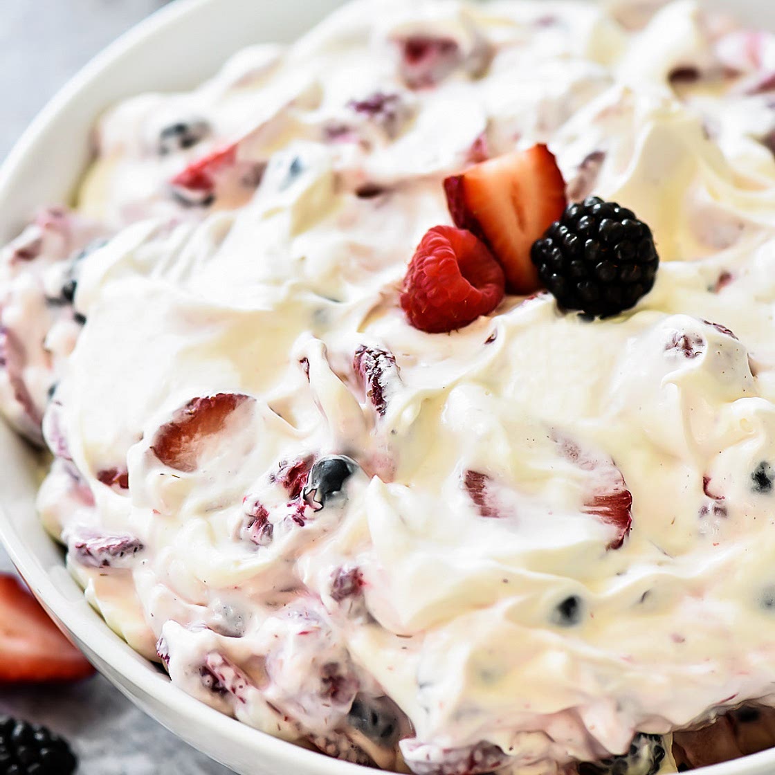 Berry Cheesecake Salad