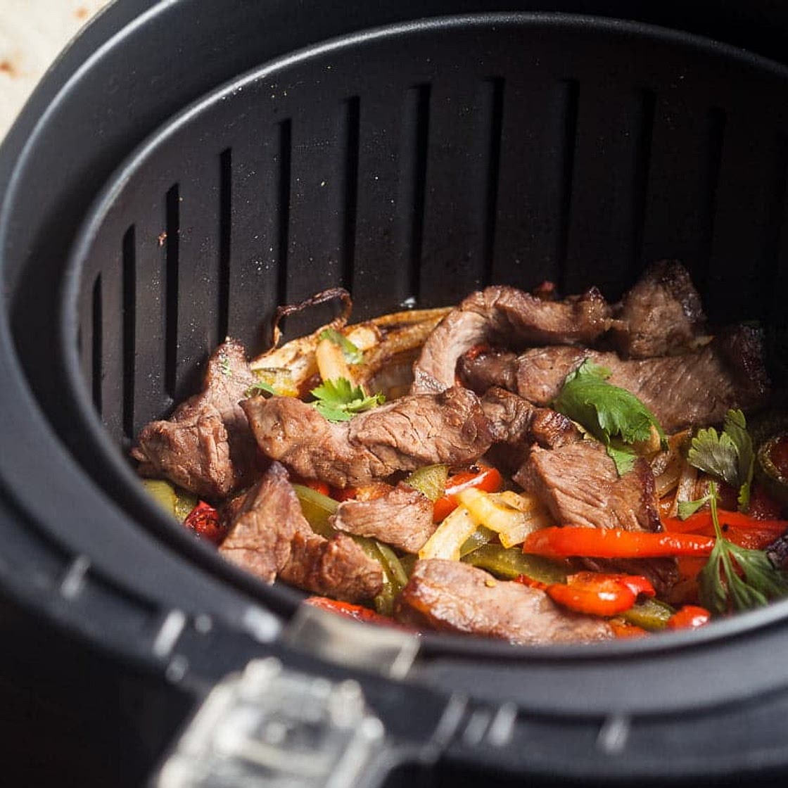 Air Fryer Steak Fajitas Recipe