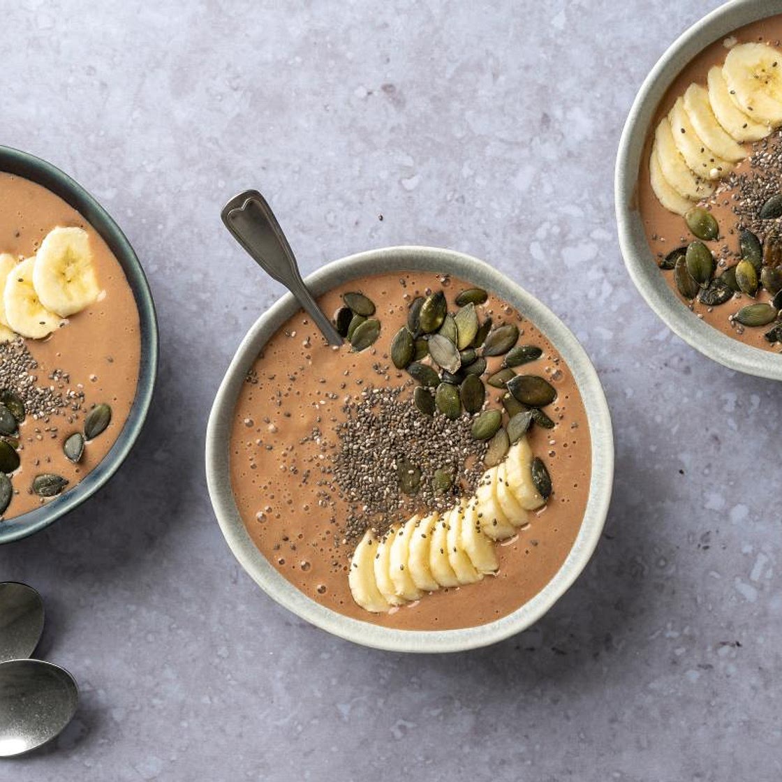 Protein-Smoothie-Schalen