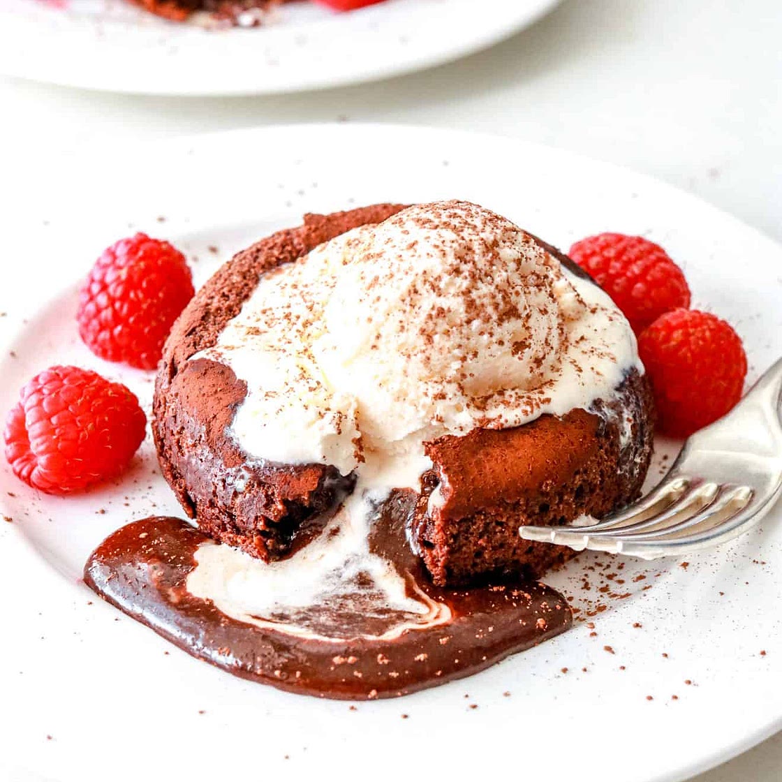 Gluten Free Chocolate Lava Cake
