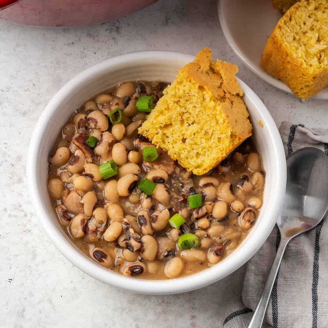 Southern Style Black Eyed Peas