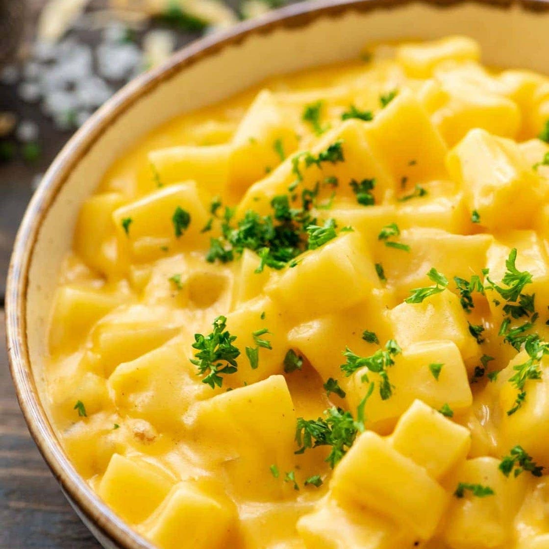 Crockpot Cheesy Potatoes