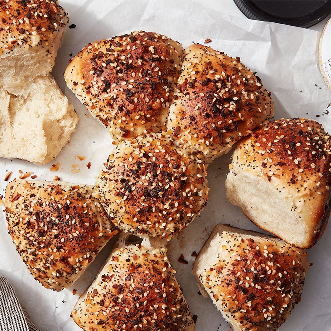 Chewy Sourdough Rolls