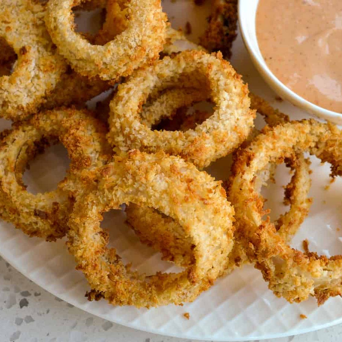Crispy Air Fryer Onion Rings