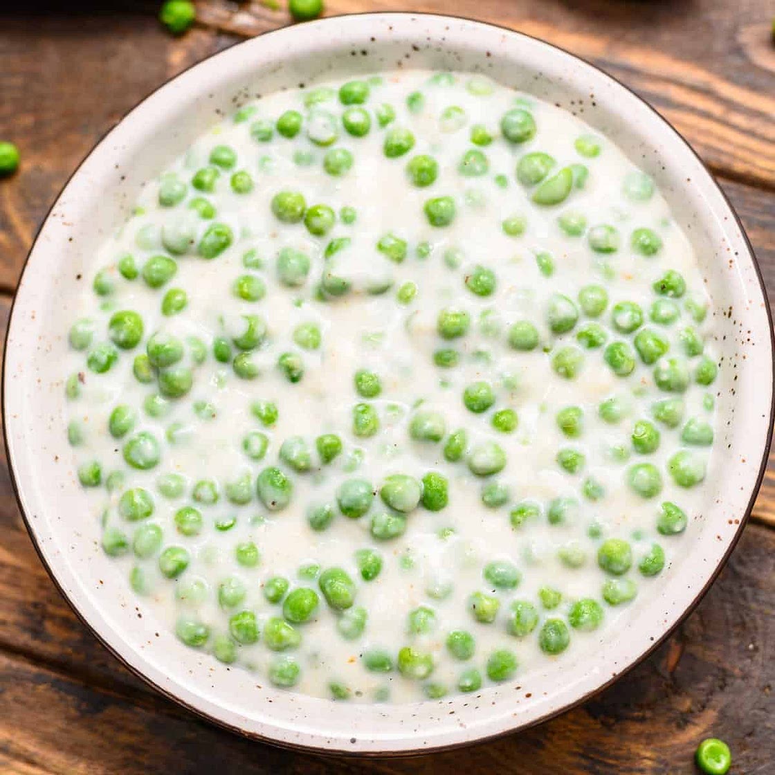 Creamed Peas Recipe