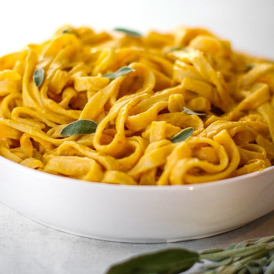 Vegan Pumpkin Pasta Sauce