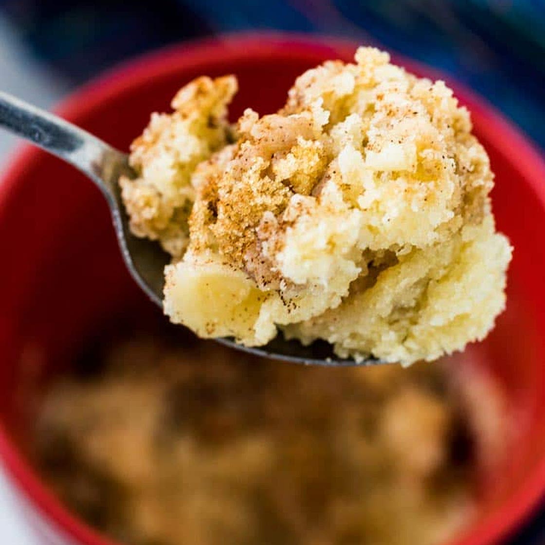 {2 minute} Coffee Cake in a Cup