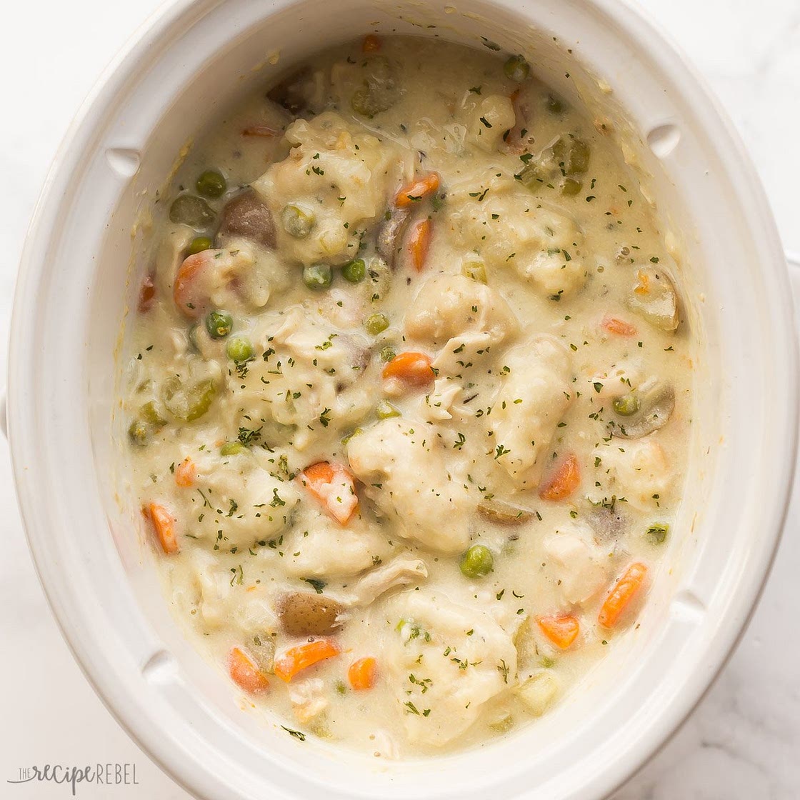 Crockpot Chicken and Dumplings