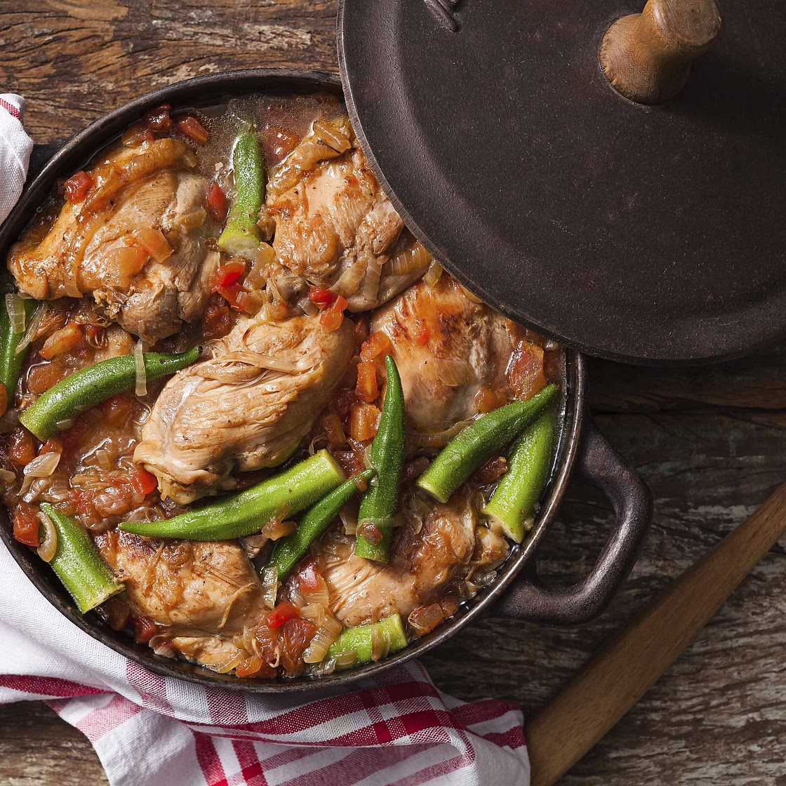 Frango com Quiabo