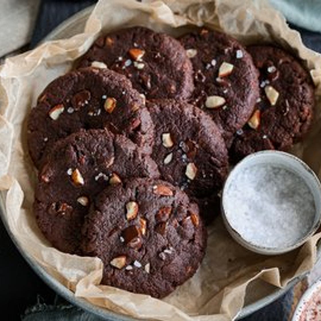 Almond Brownie Cookies