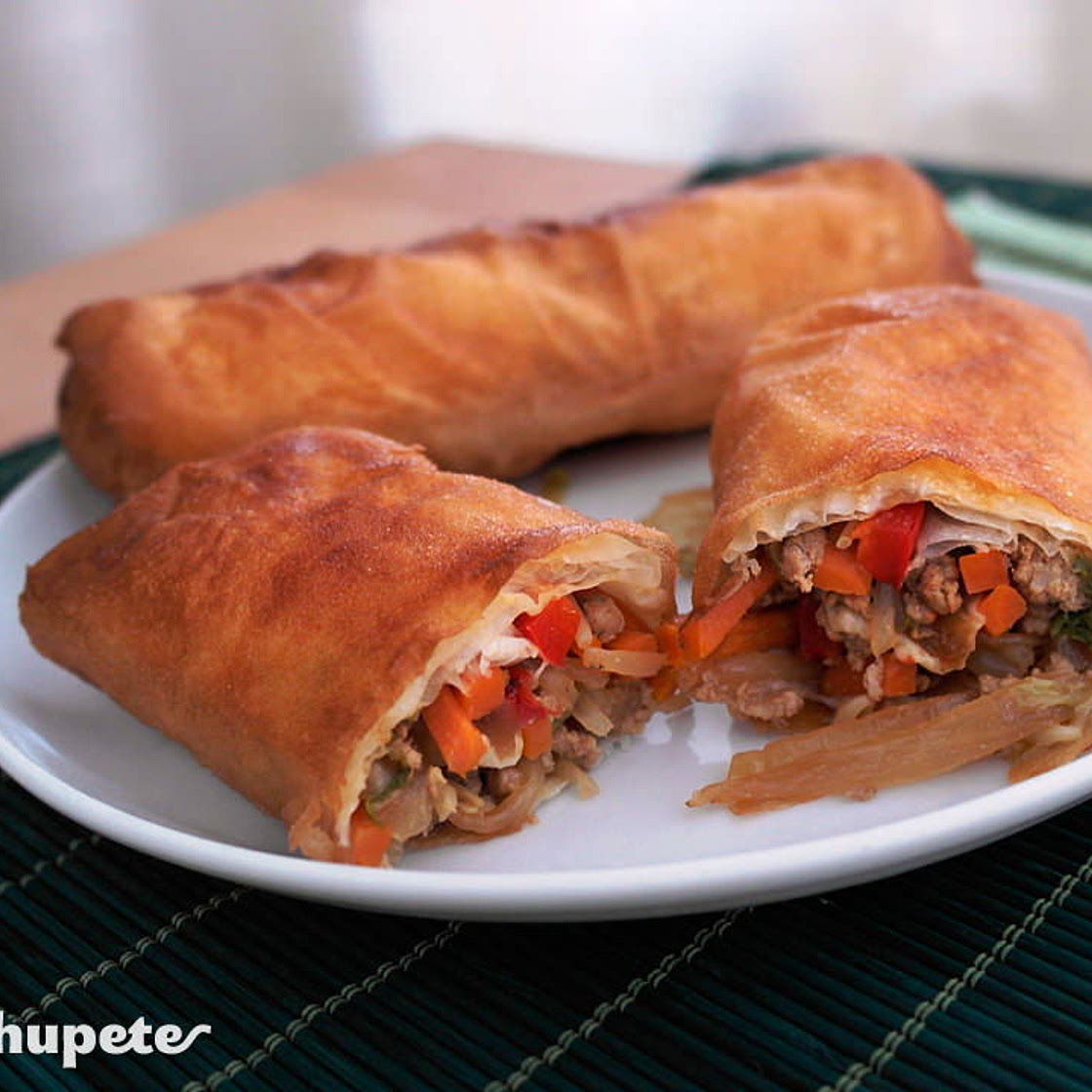 Rollitos de primavera chinos. Receta fácil paso a paso. Consejos y recomendaciones