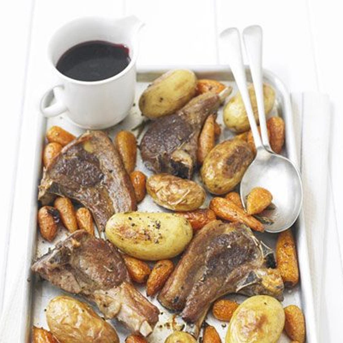 Quick roast lamb