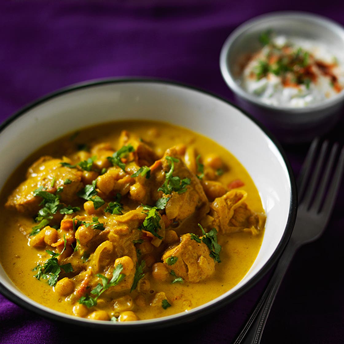 Turkey and chickpea curry