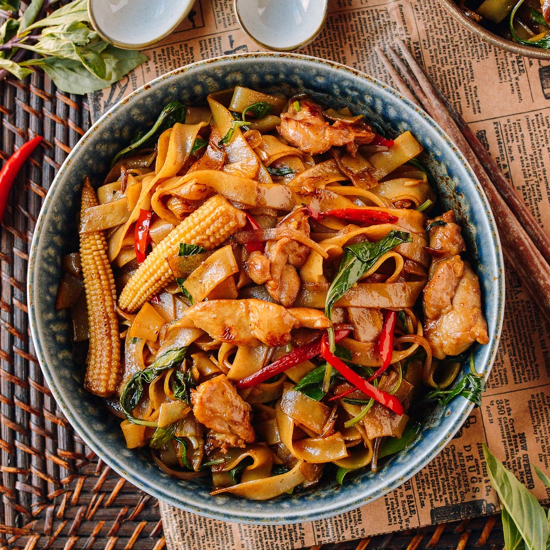 Drunken Noodles (Pad Kee Mao)