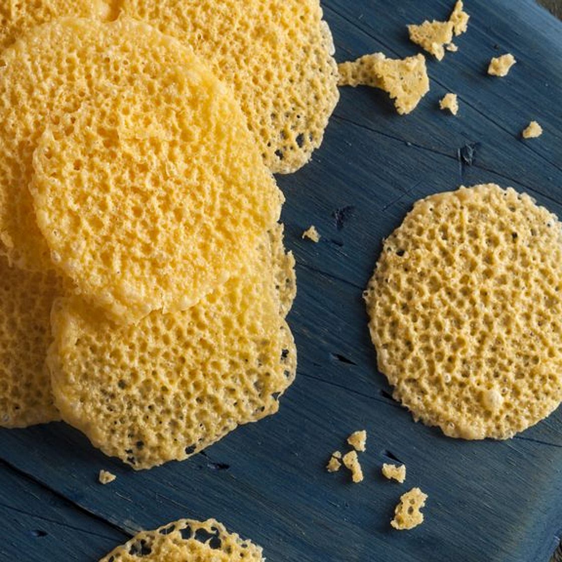 Tuiles de mozzarella