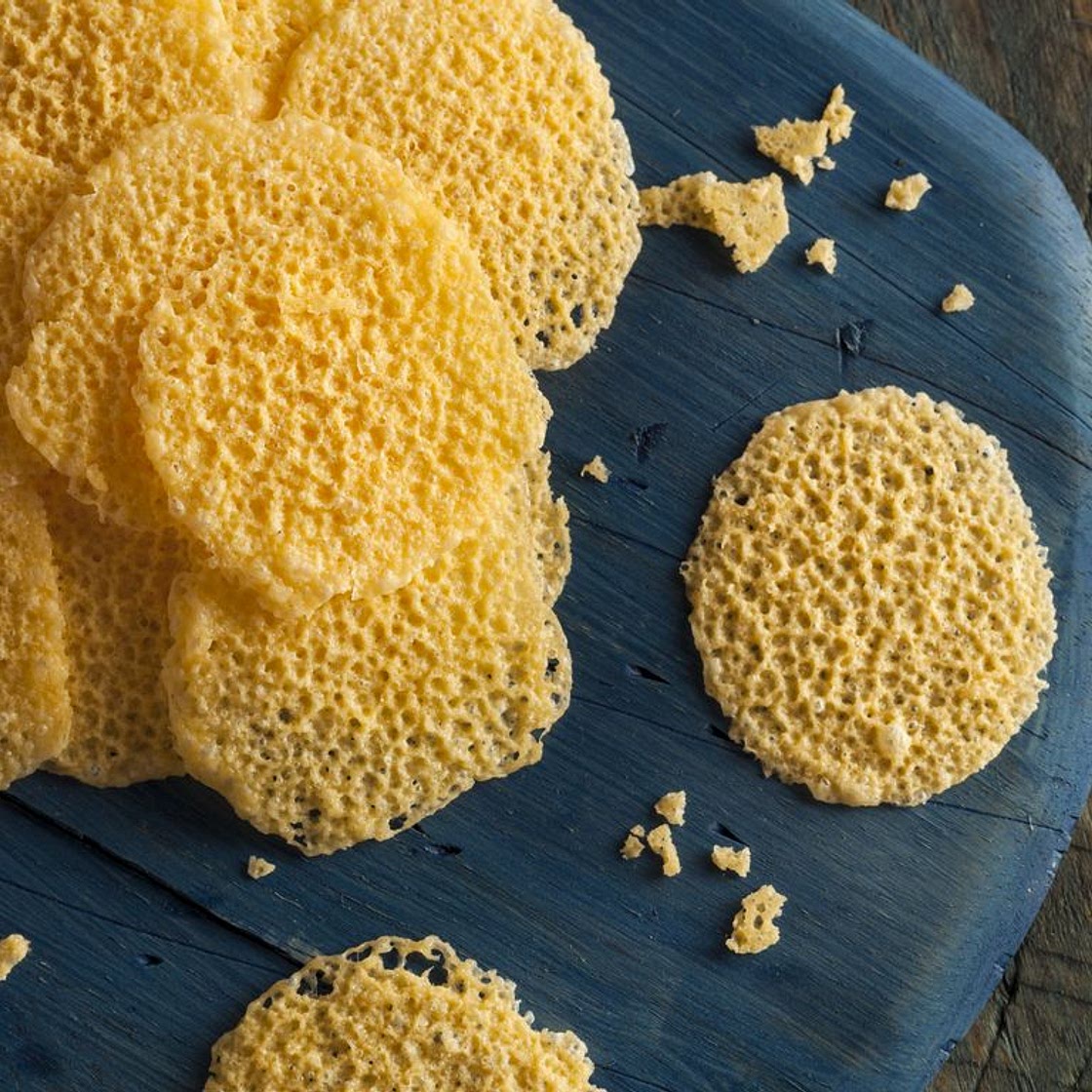 Tuiles de mozzarella