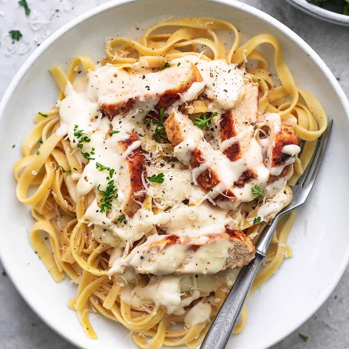 Copycat Olive Garden Chicken Alfredo Recipe
