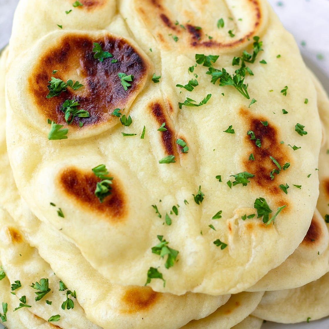 Easy Vegan Naan