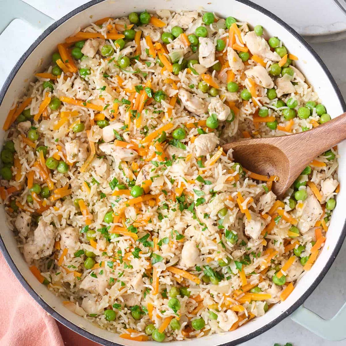 One Pot Chicken and Rice Recipe