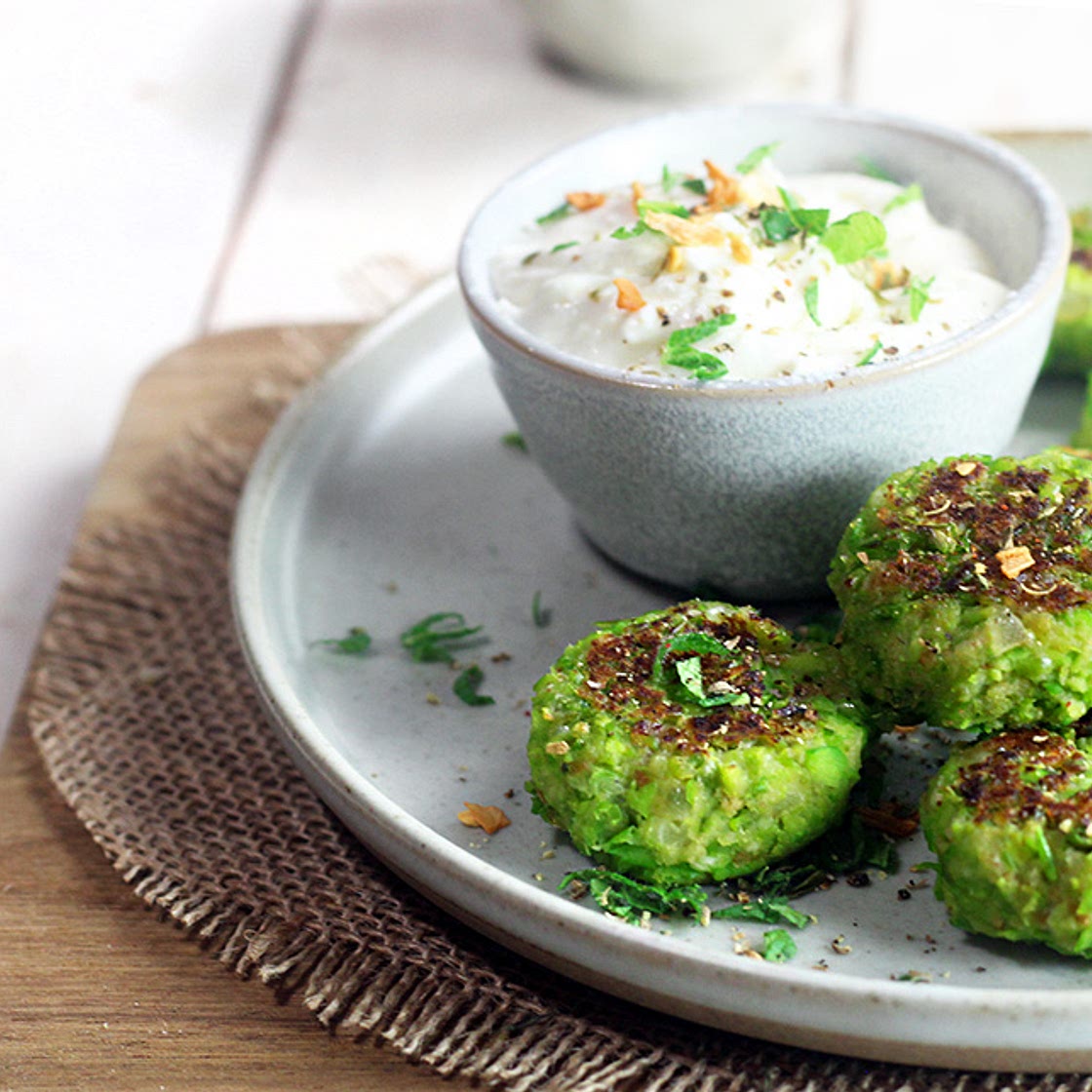 Polpette vegan di piselli
