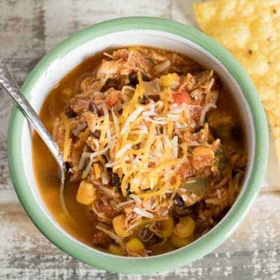 Pressure Cooker Spicy Chicken Soup