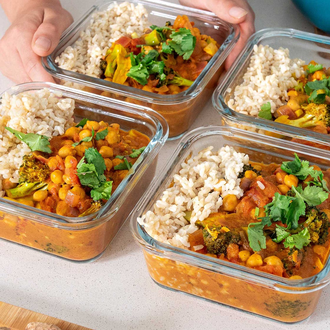 Meal-Prep Sunday, Ep 1: Chickpea Curry