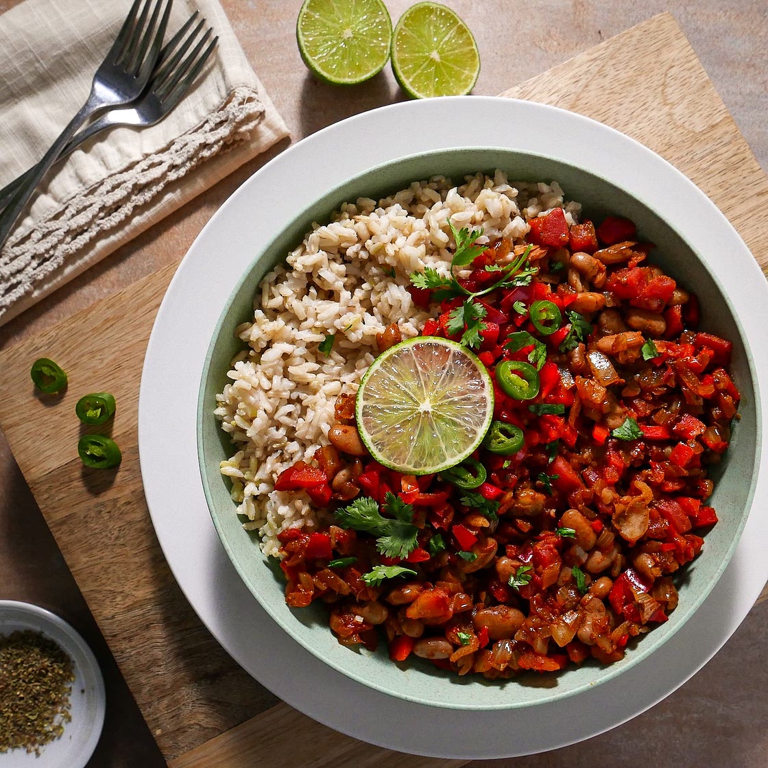 Mexican Pinto Beans and Rice Recipe