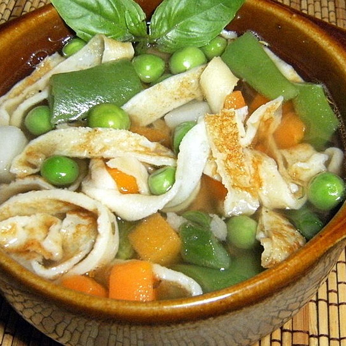 Schwäbische Flädlesupp