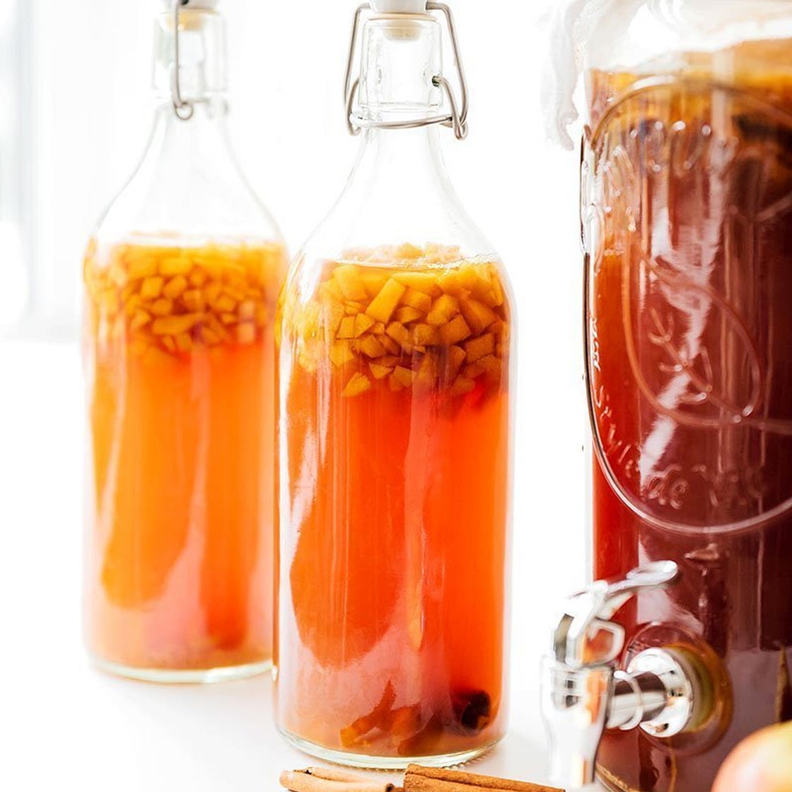 Spiced Apple Kombucha