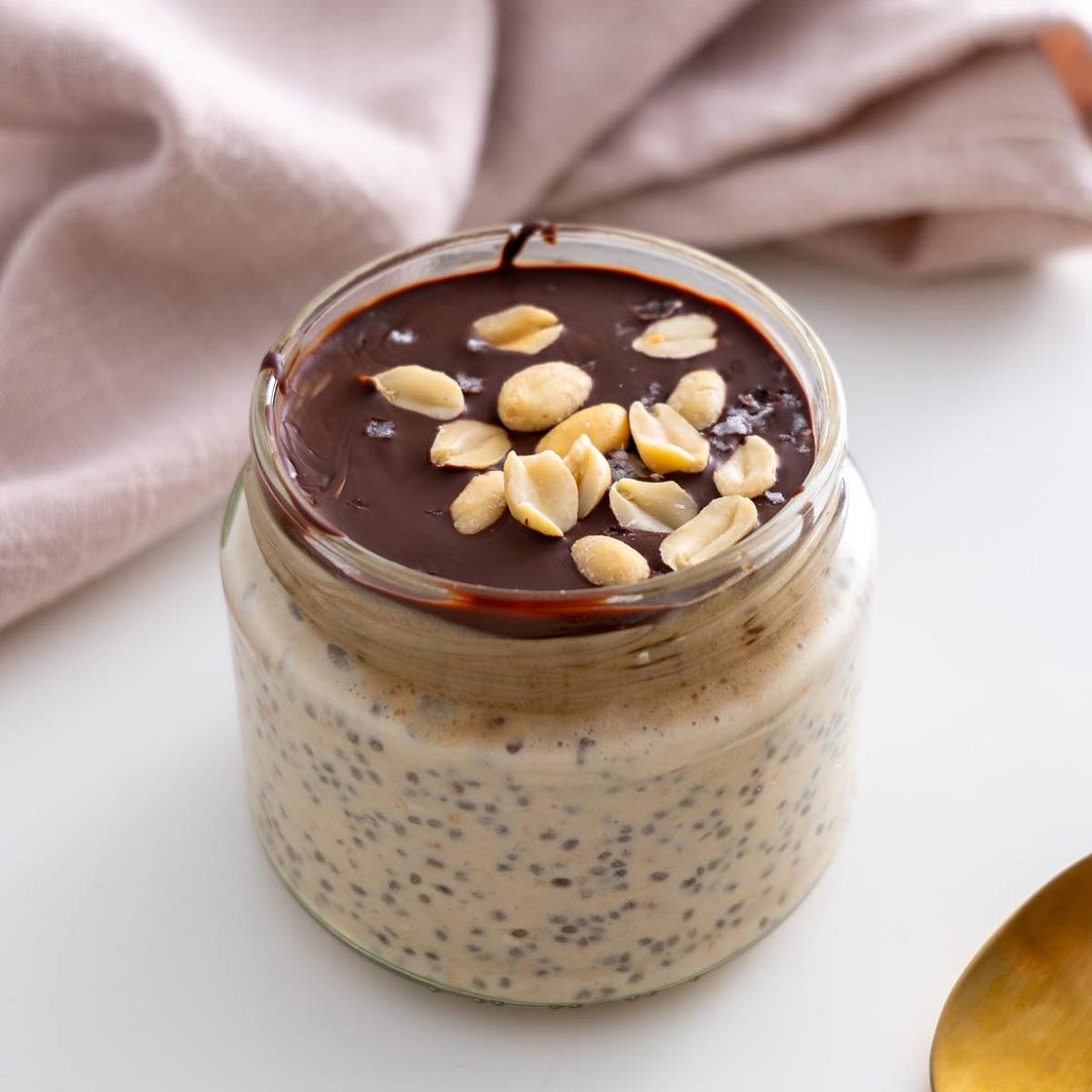 Snickers Overnight Oats