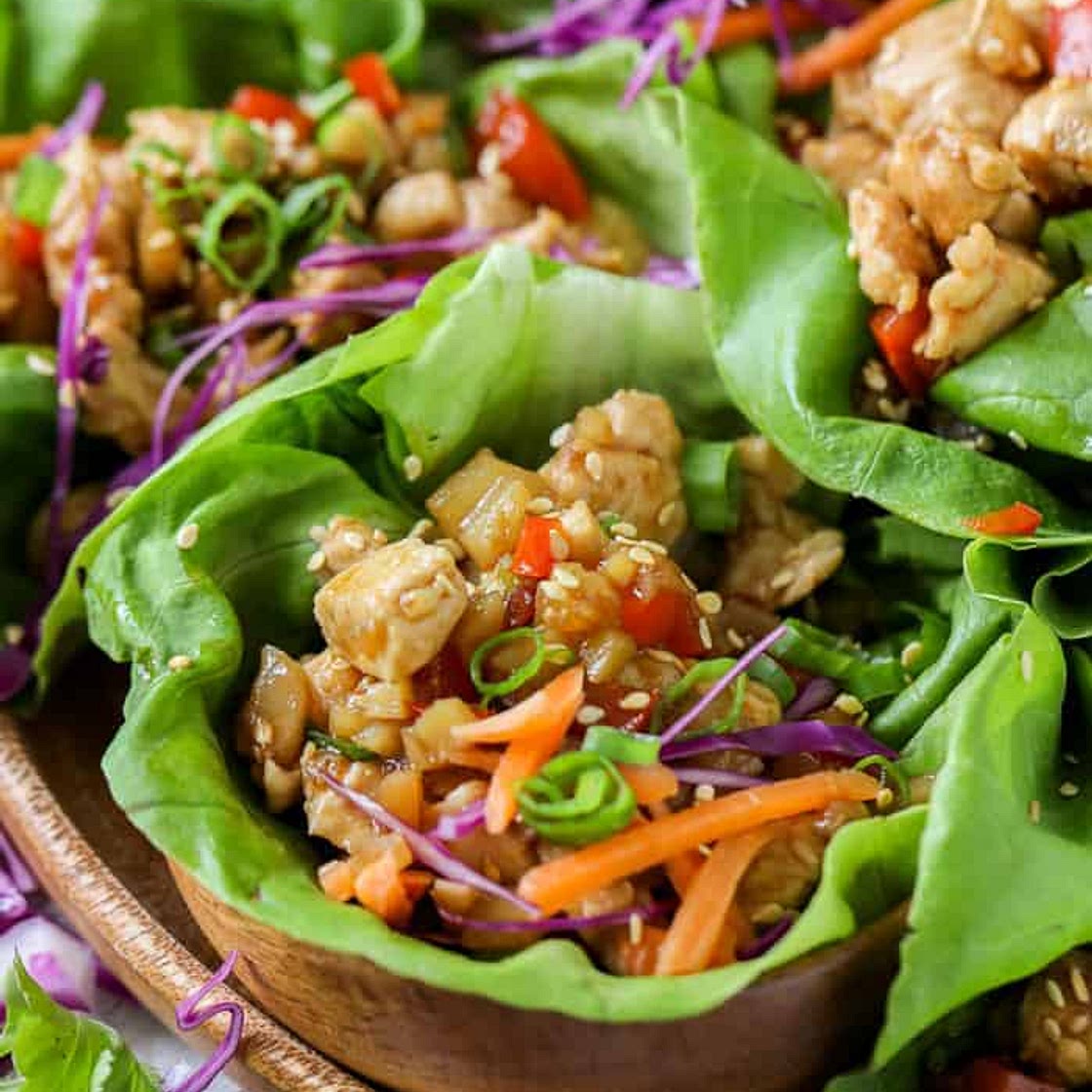 Favorite Chicken Lettuce Wraps