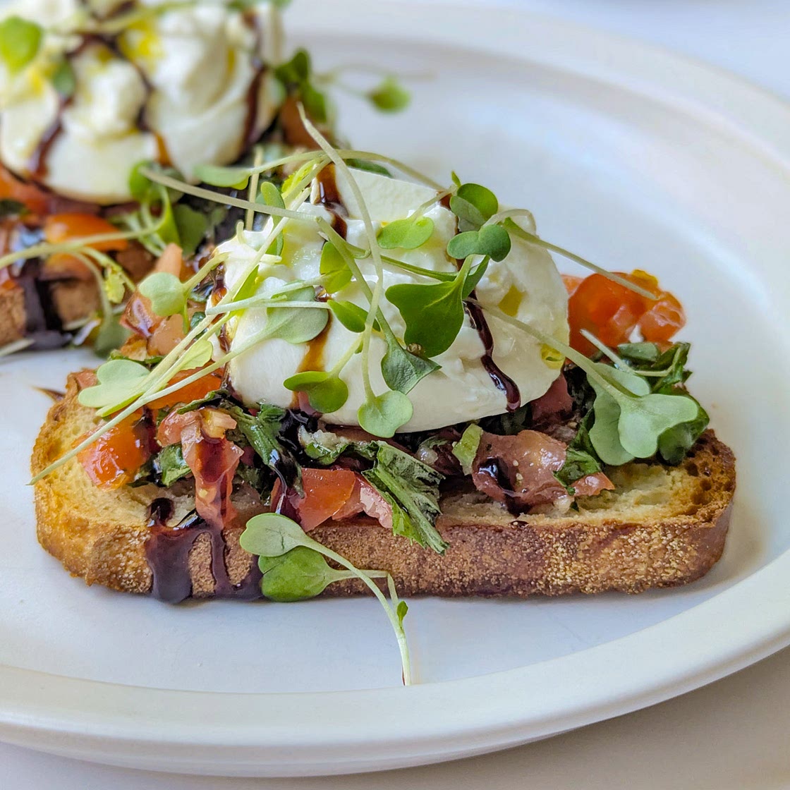 Burrata Bruschetta