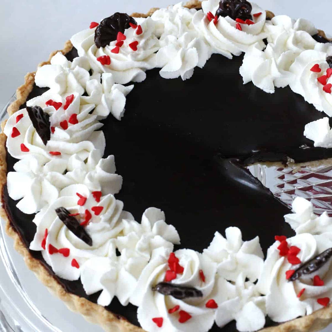 Dark Chocolate Ganache Tart