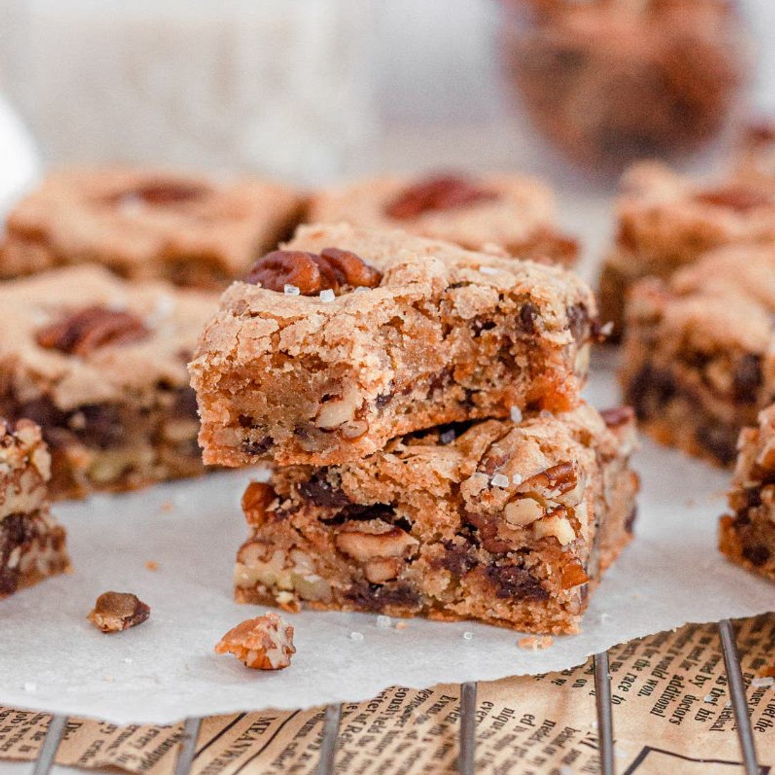 Butter Pecan Blondies (Gluten-Free & Dairy-Free)