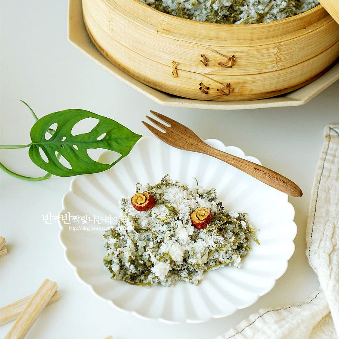 쑥버무리 만드는 법 쑥요리 쑥설기 떡 쑥떡 만들기