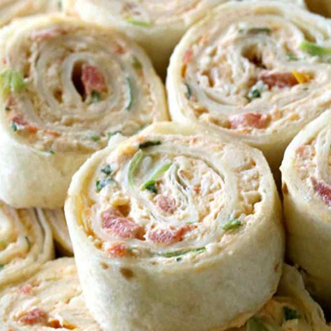 Chicken Enchilada Pinwheels